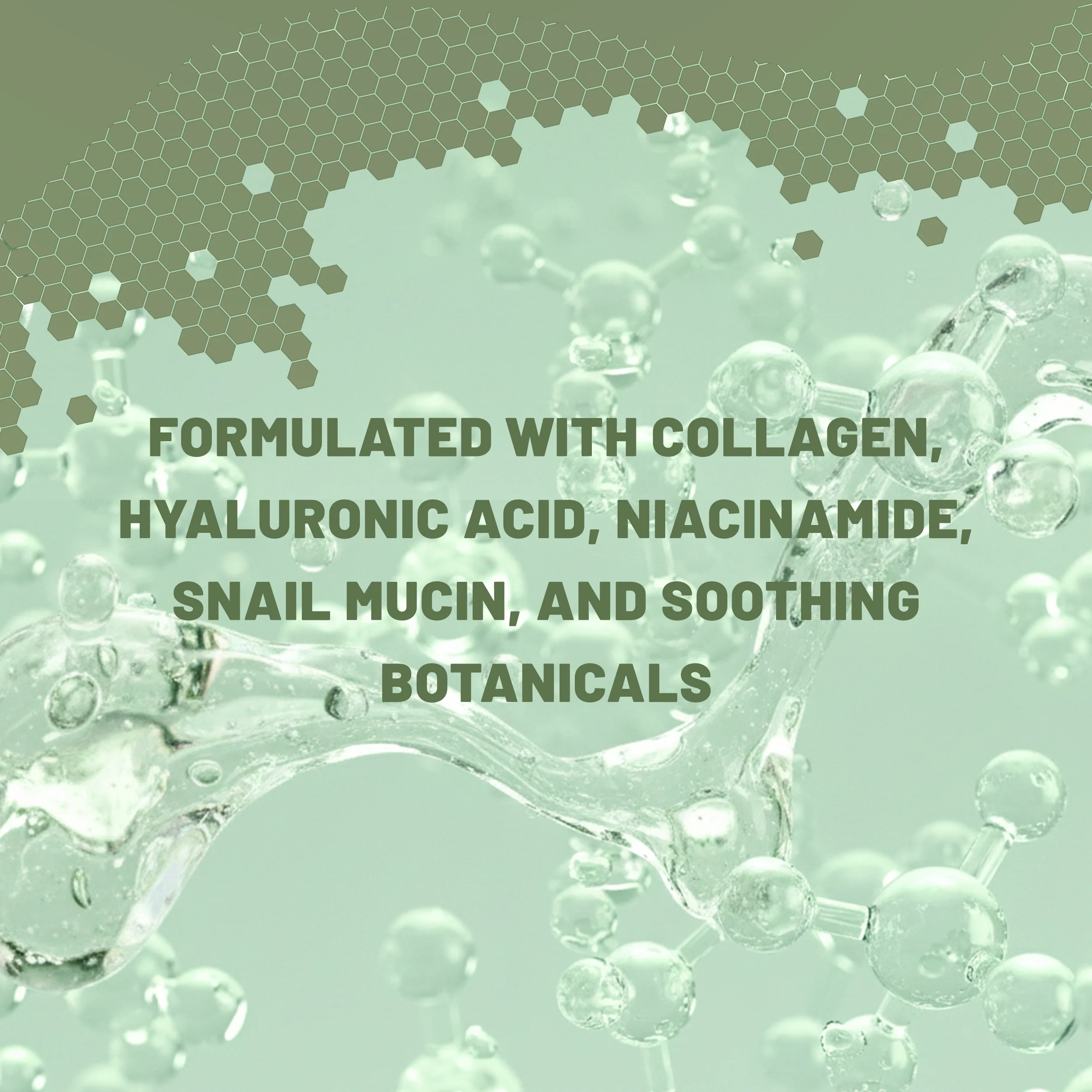 Bio-Collagen Overnight Face Mask, Hydrating & Repairing Sheet Mask with Snail Mucin & Hyaluronic Acid, 6 Masks - Image 4