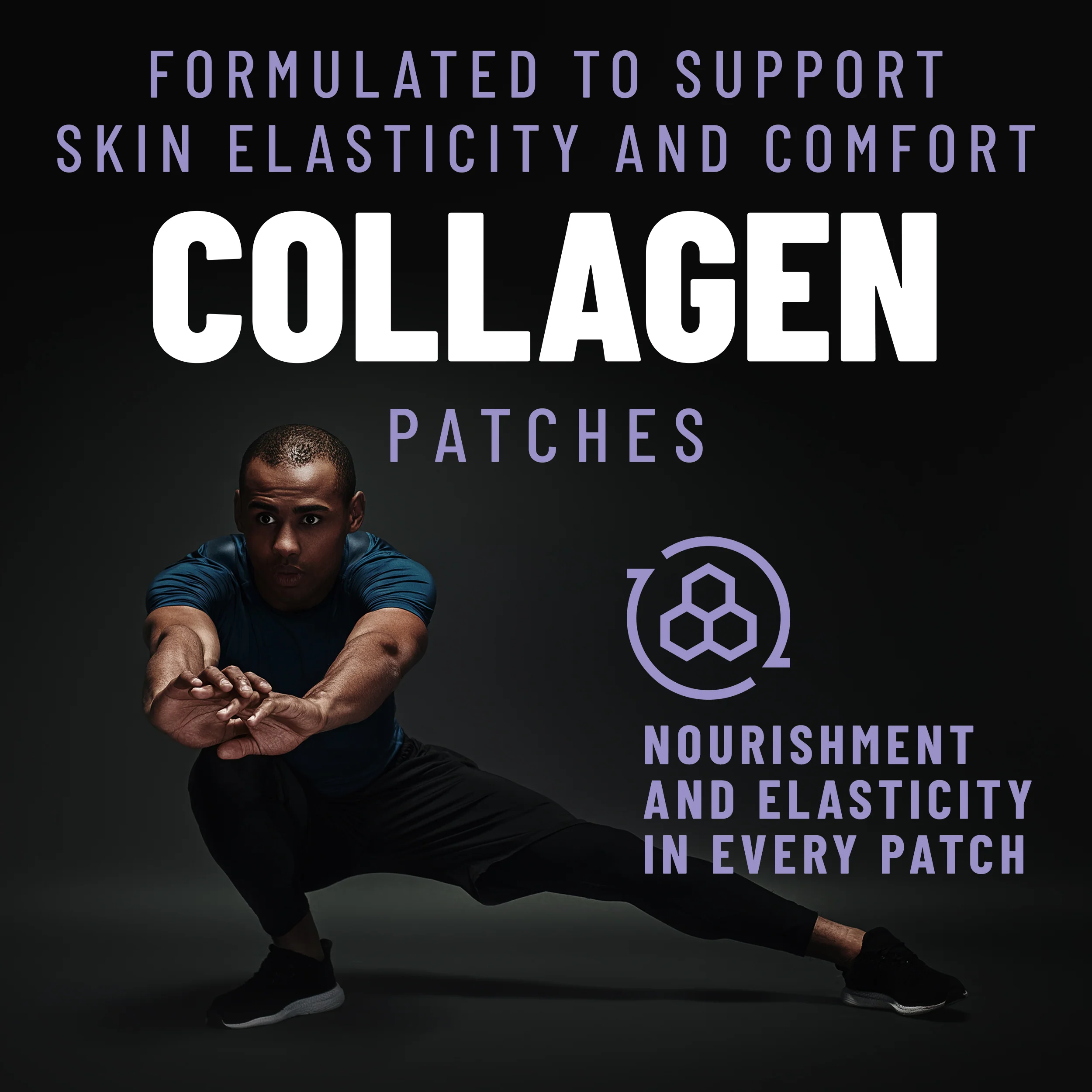 Collagen Patches Skin, Joint & Connective Tissue Support with Collagen, Hyaluronic Acid, Vitamins & Minerals, 36 Patches - Image 6
