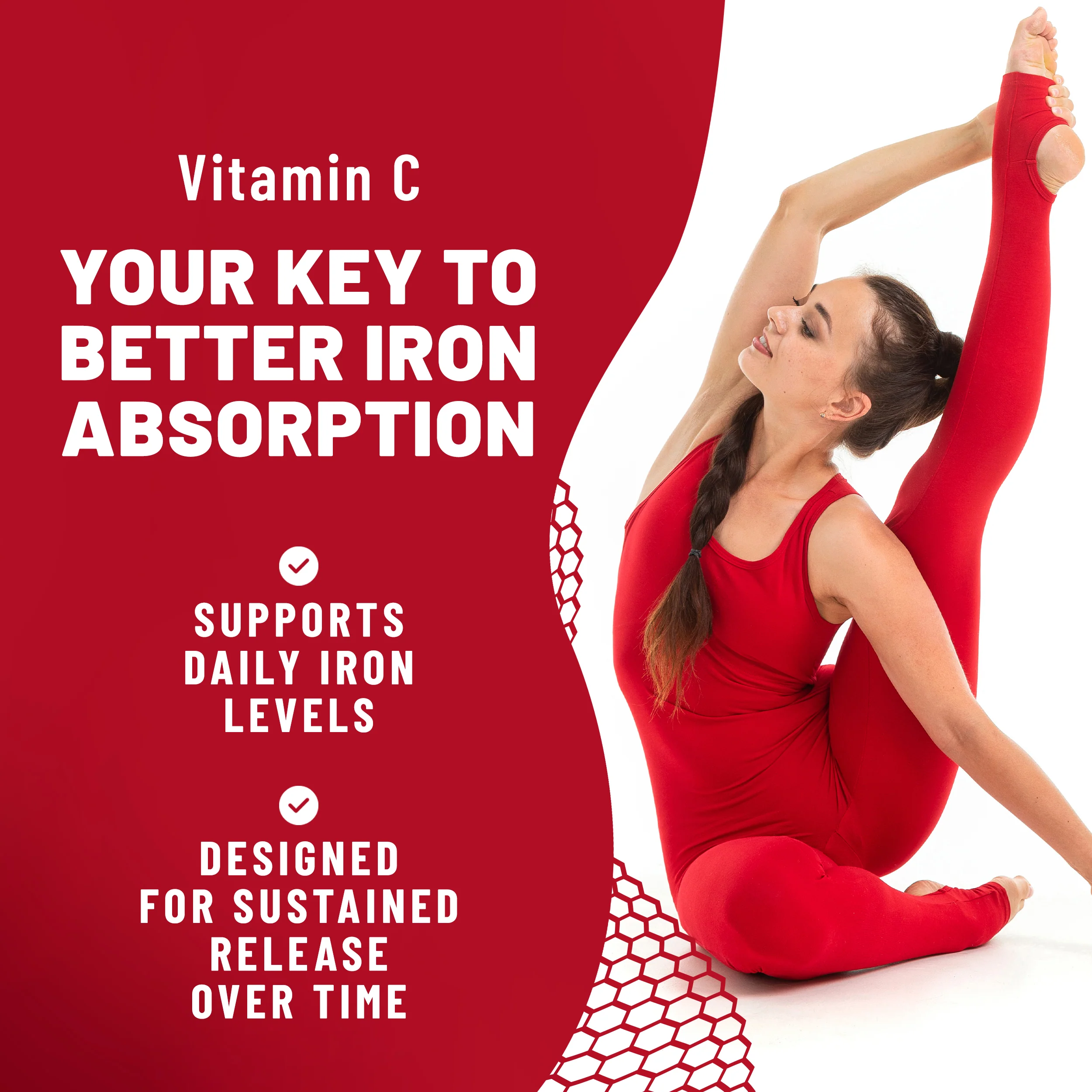 Iron Patches Iron & Blood Health Support with Iron, Vitamin C & Antioxidants, 36 Patches - Image 6