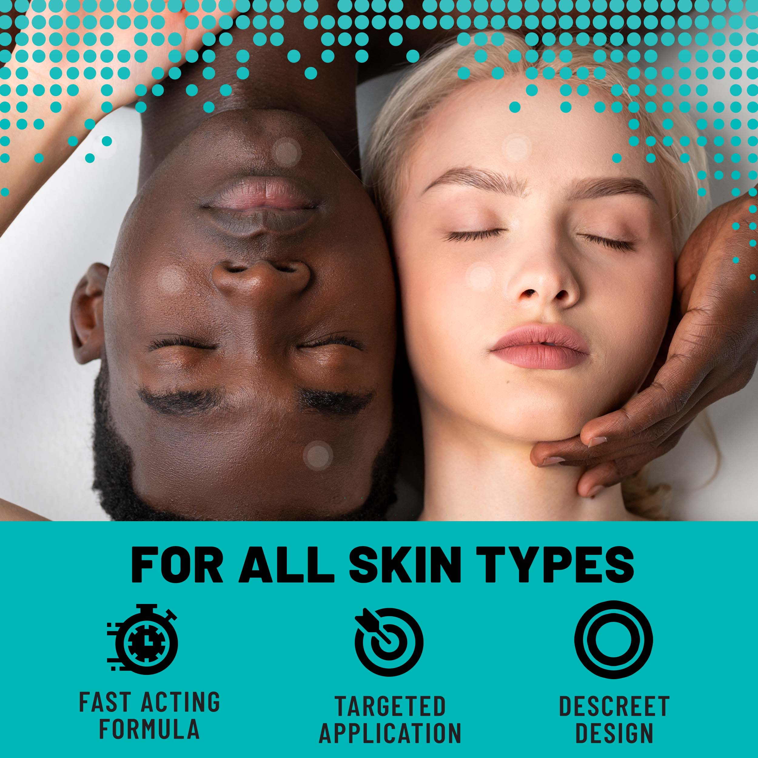 Microdart Patches Targeted Blemish & Skin Support with Hyaluronic Acid, Salicylic Acid & Niacinamide, 9 Patches - Image 3