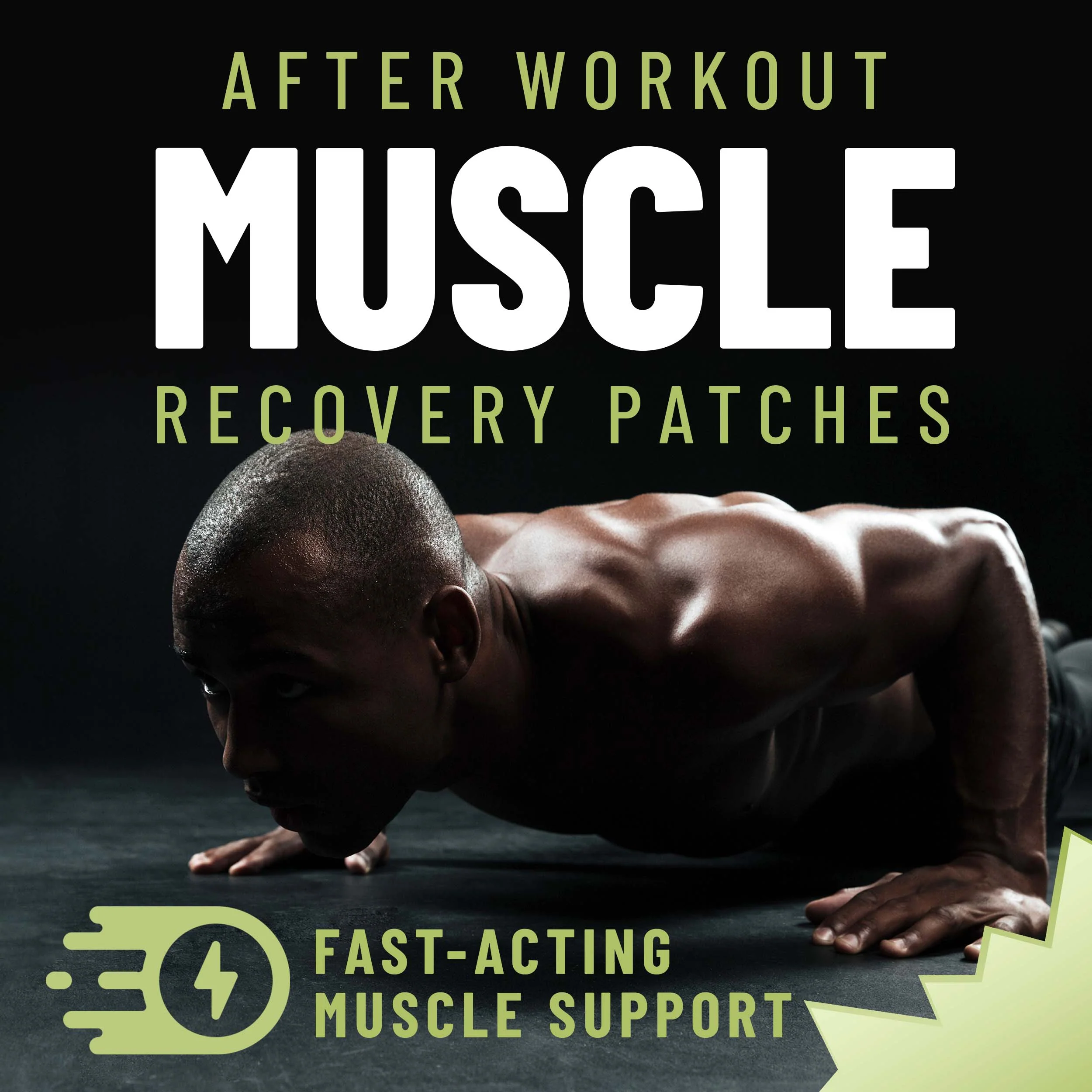 Post-Workout Muscle Recovery Patches with Vitamin C, 36 Patches - Image 3