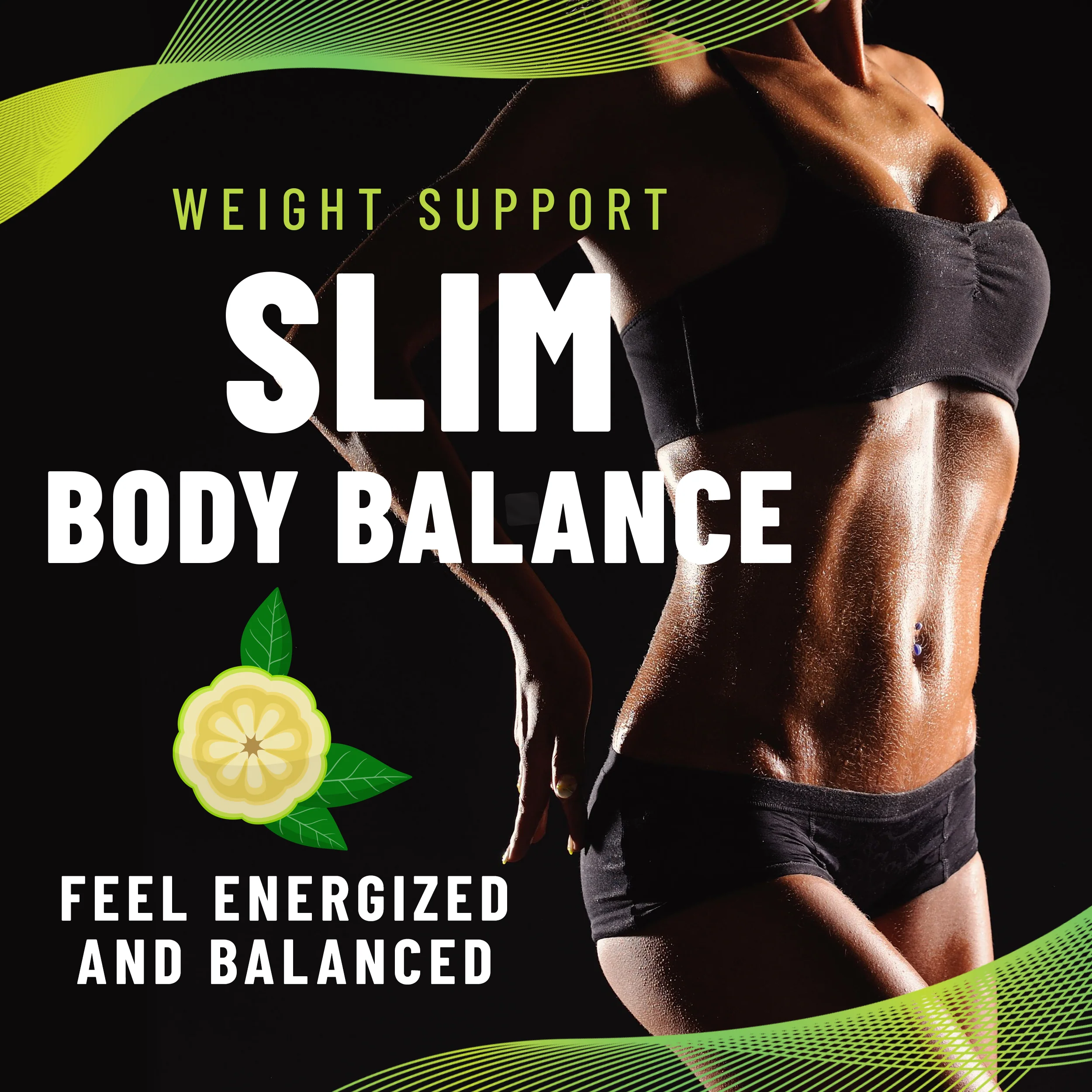 Slim Body Balance Patches, Transparent Patches with Garcinia Cambogia and L-Glutamine, 36 patches - Image 3